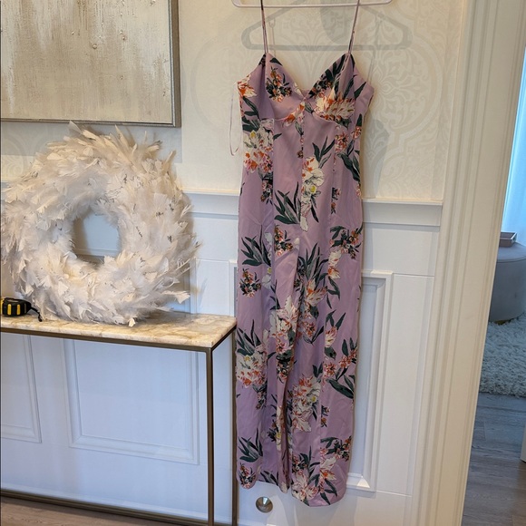 Guess Pants - Guess Pink Floral Dress